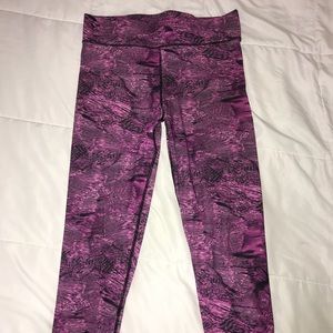 Two pairs of athletic legggings